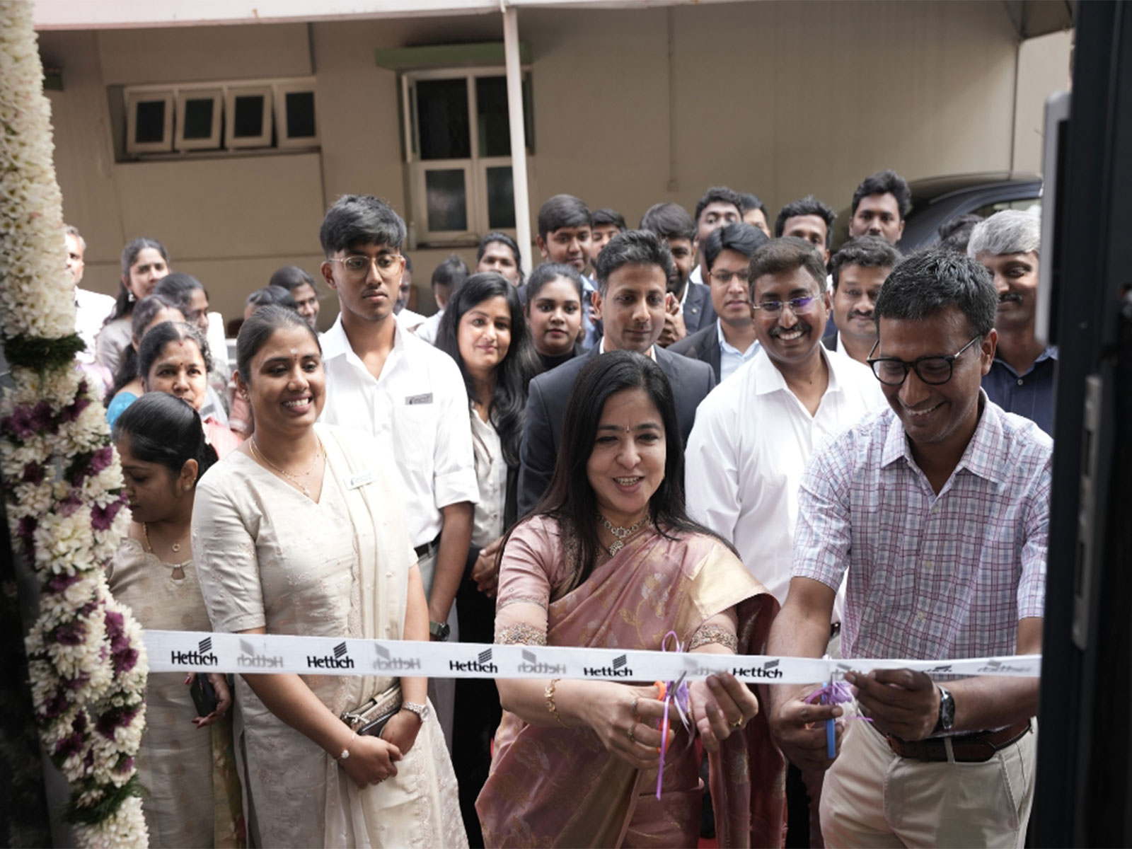 Mrs.Manimegalai Thennarusu and Wife of TN Finance Minister Mr.Velavendan MD, Mr.Kabilamaran- Director Sales and Marketing At Siddharth ,G Sankar Partner Sankar & Associates