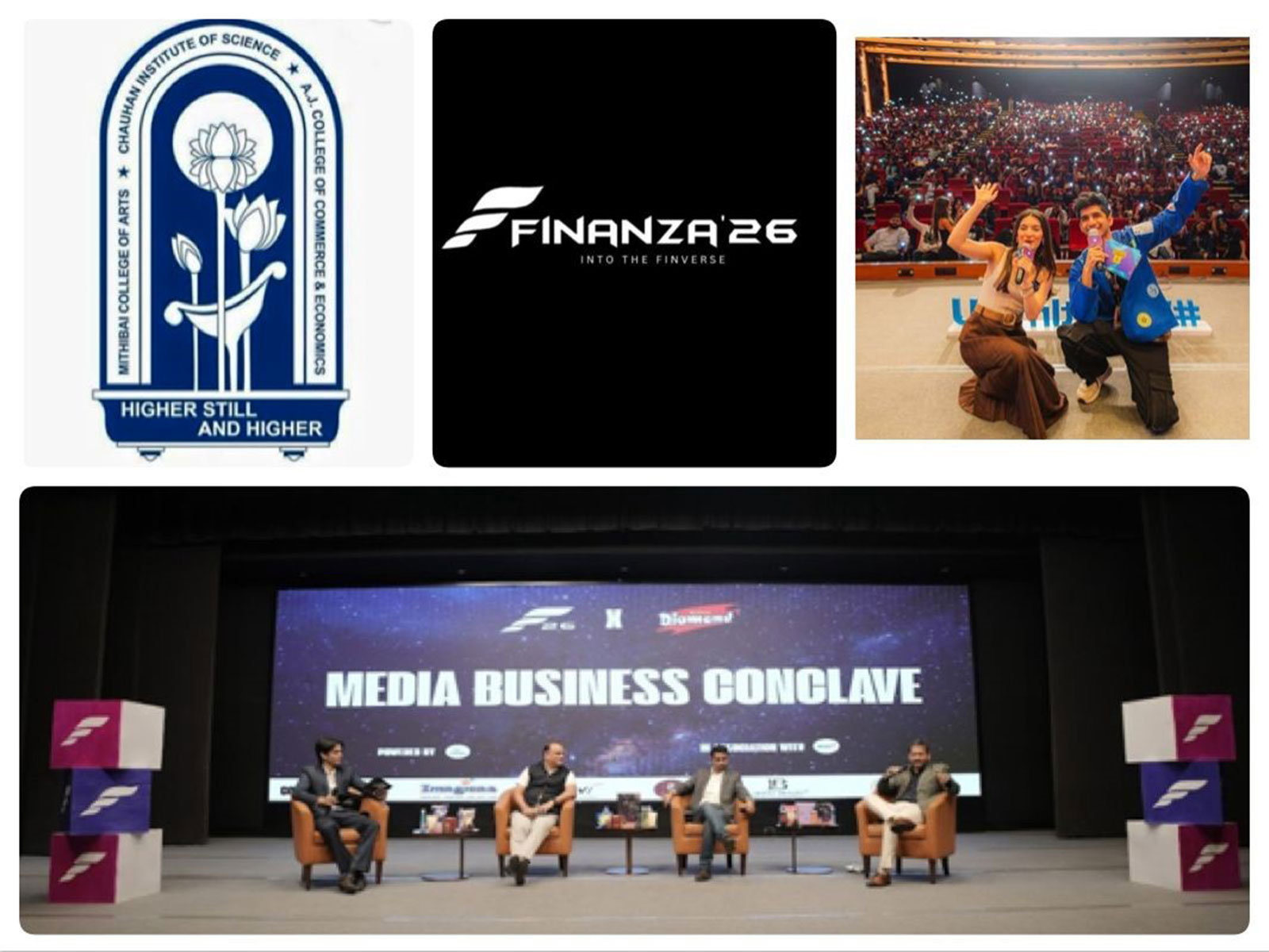 Mithibai College's FINANZA'26 Brings "FINVERSE" to Life with Finance, Media, and Youth at the Centre