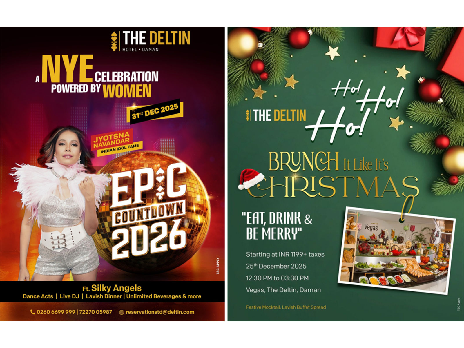 It's Time to Celebrate the Holidays in Style at The Deltin, Daman