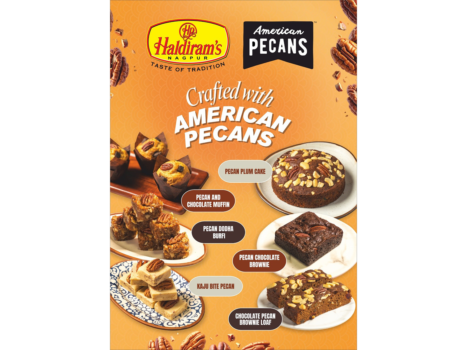 American Pecans Partners with Haldiram's Nagpur to Launch a Special Festive Dessert Collection in Mumbai and Nagpur