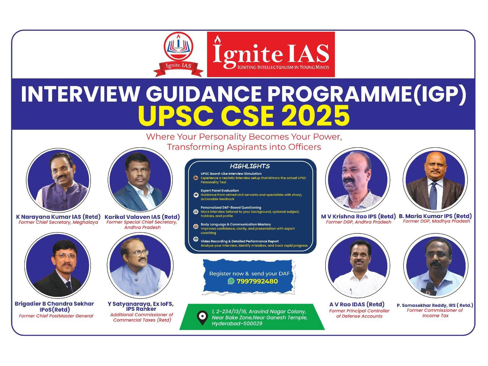 Ignite IAS Launches Interview Guidance Programme (IGP) for UPSC CSE 2025: Transforming Aspirants into Officers