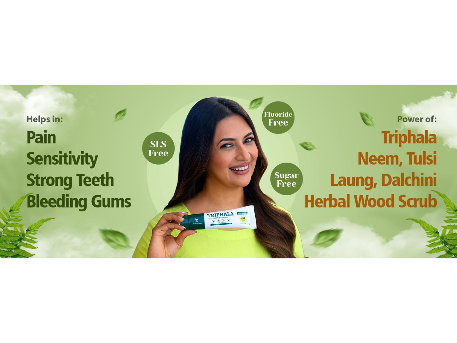 Dr. Aayu Green Triphala Toothpaste: Ayurvedic Oral Care Reimagined