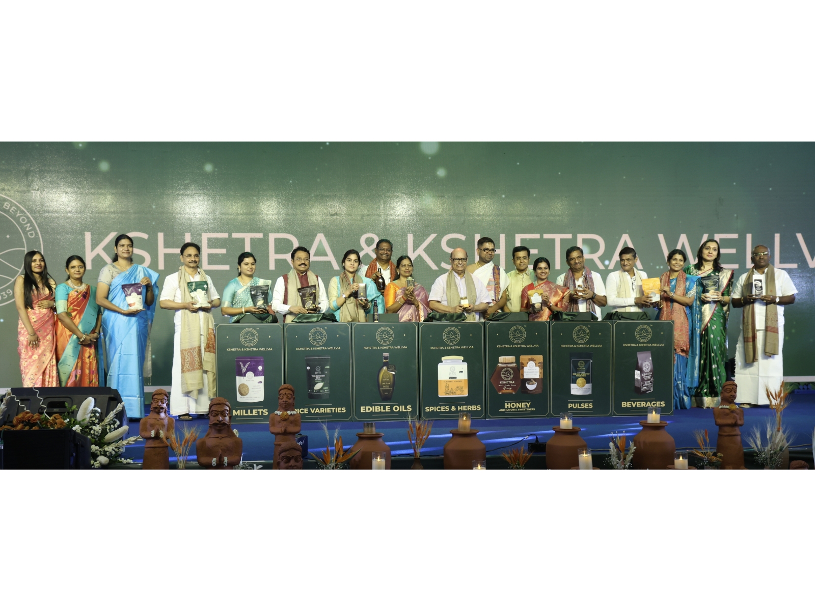 Kshetra and Kshetra Wellvia Successfully Launched in Erode, Marking a New Chapter in Pure, Traditional and Conscious Food