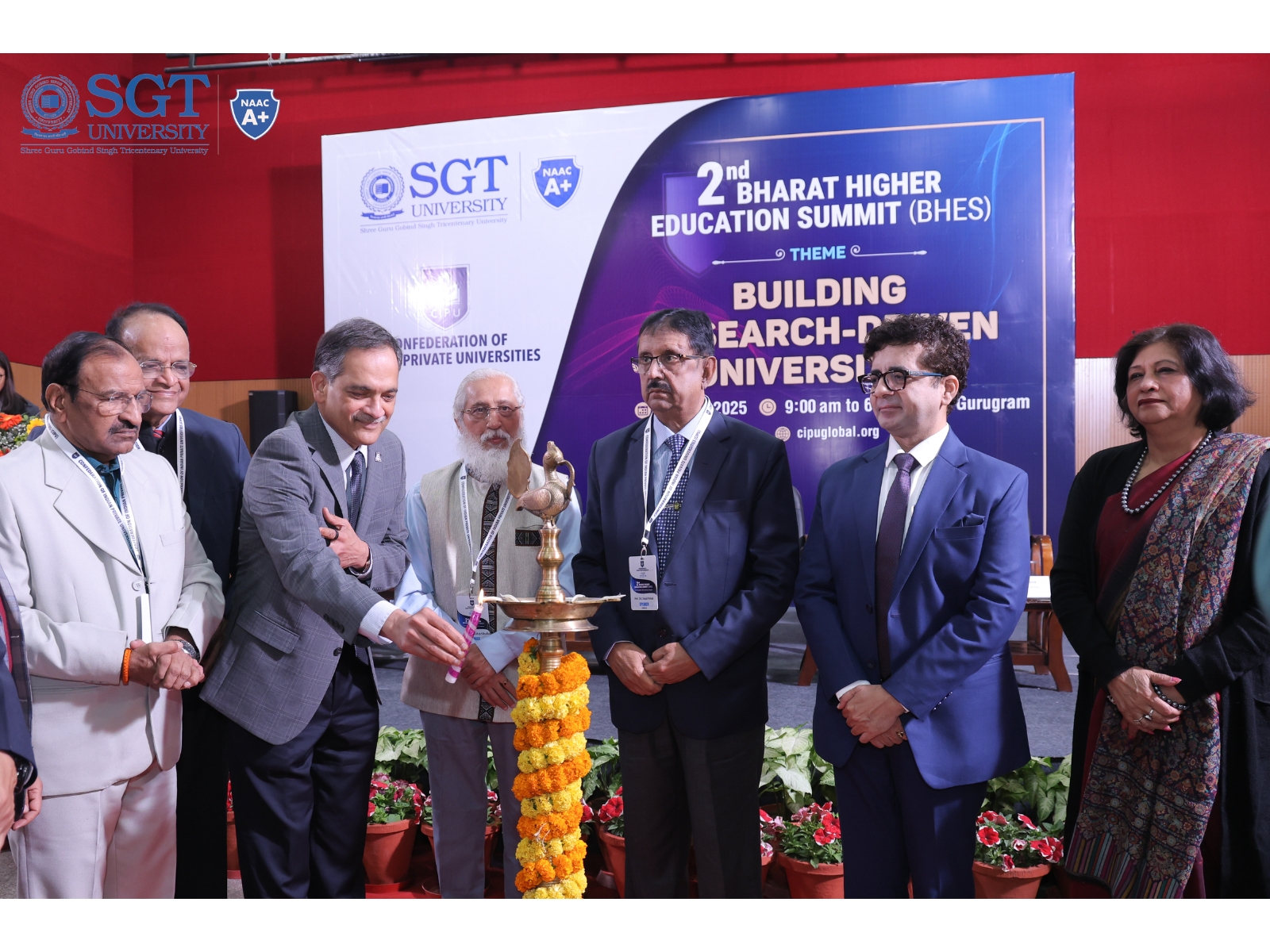 SGT University Successfully Hosts the 2nd Bharat Higher Education Summit 2025