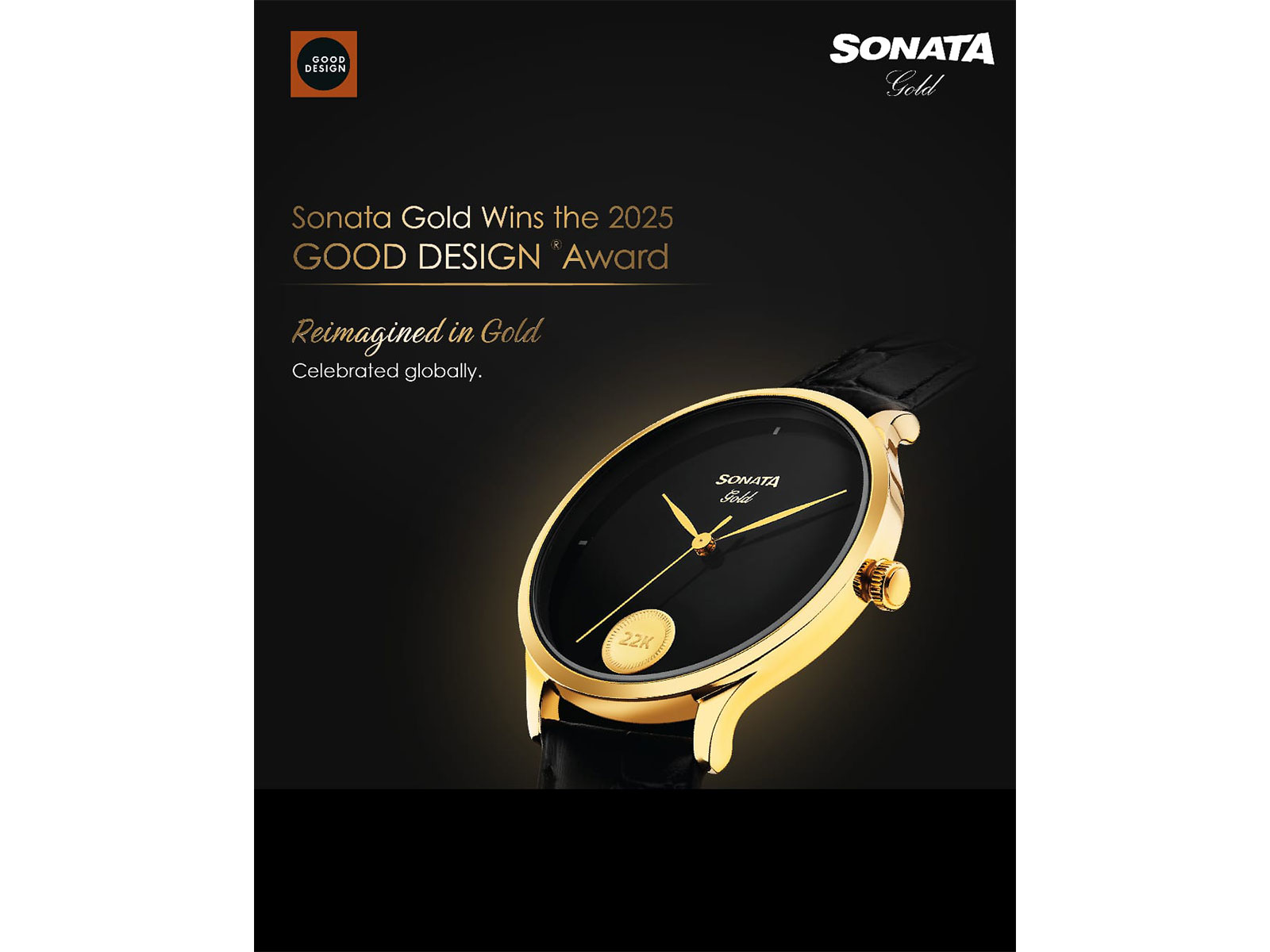 Sonata Gold Collection Wins 2025 Good Design Award, Marking the Brand's First International Design Recognition