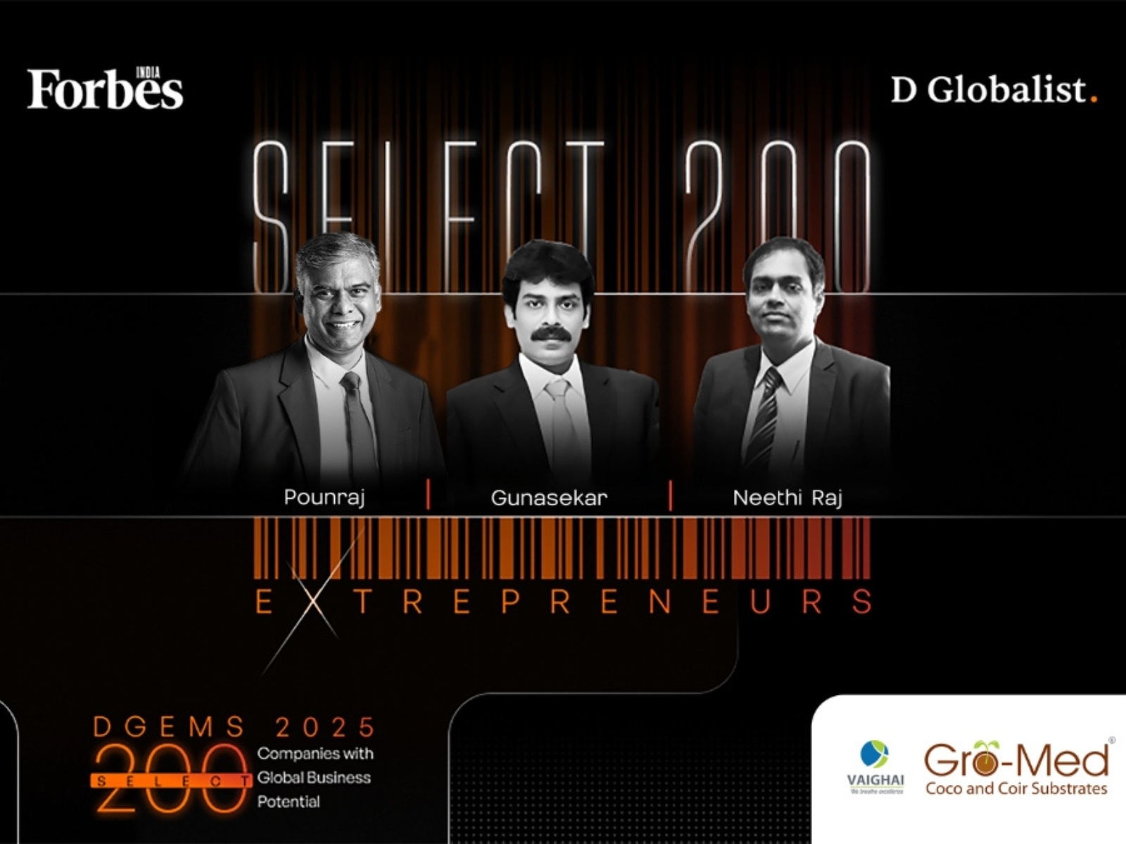 Gro Med selected for Forbes DGEMS 2025: Powering Global Soilless Farming with Sustainable Coco Coir Substrates