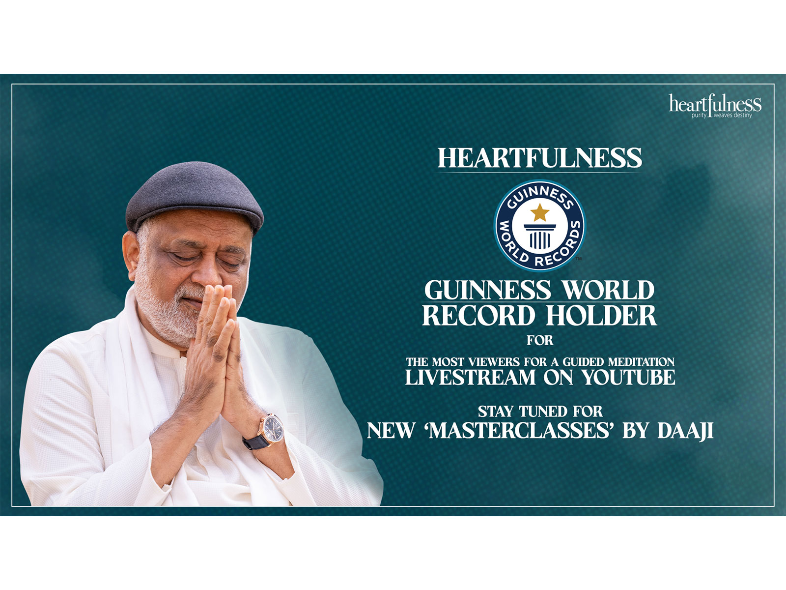 Heartfulness Sets Guinness World Record as 20 Million Participate in Global Meditation on World Meditation Day