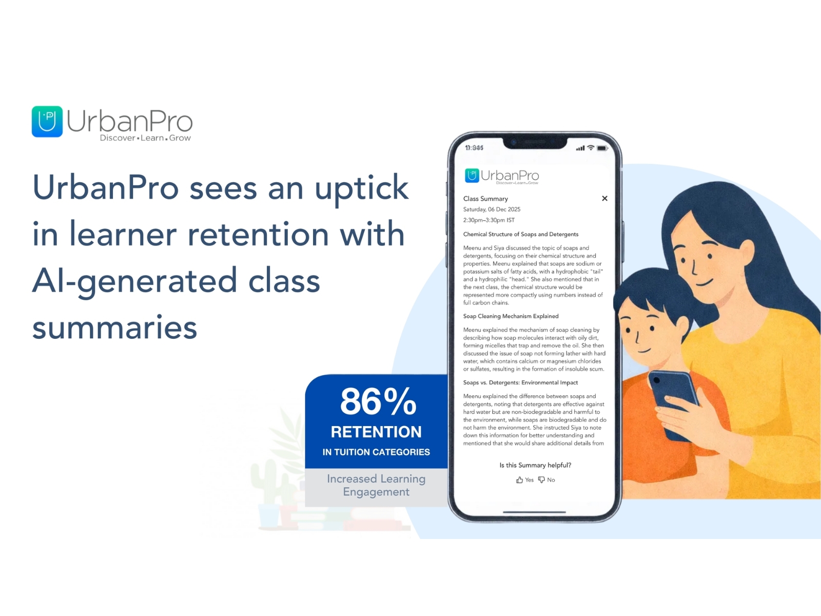 UrbanPro Launches AI-Powered Class Summaries to Give Parents Unprecedented Visibility Into Their Child's Learning