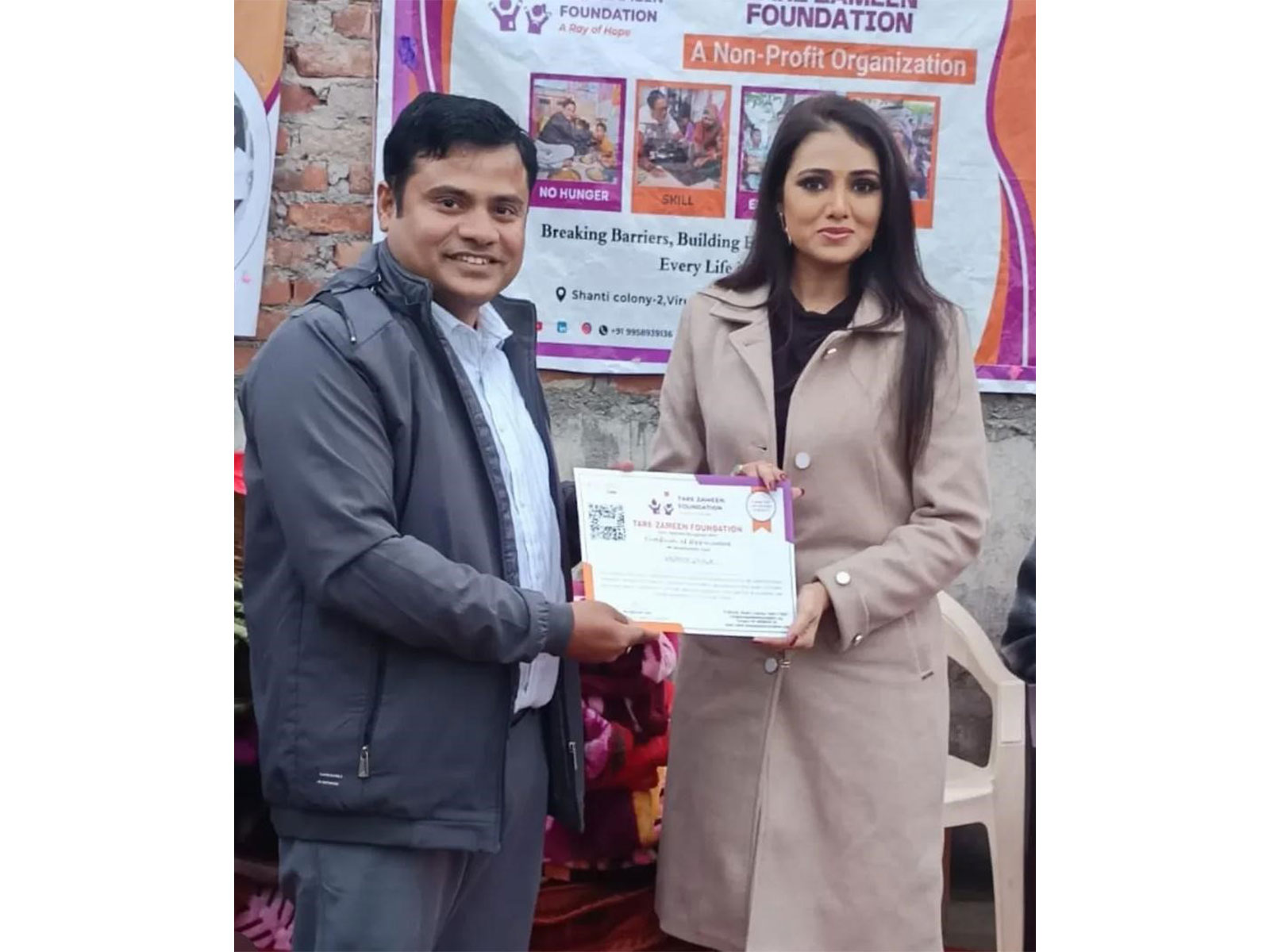 Kalpana Shukla Welcomes the New Year with a Winter Relief Drive for the Underprivileged in Delhi