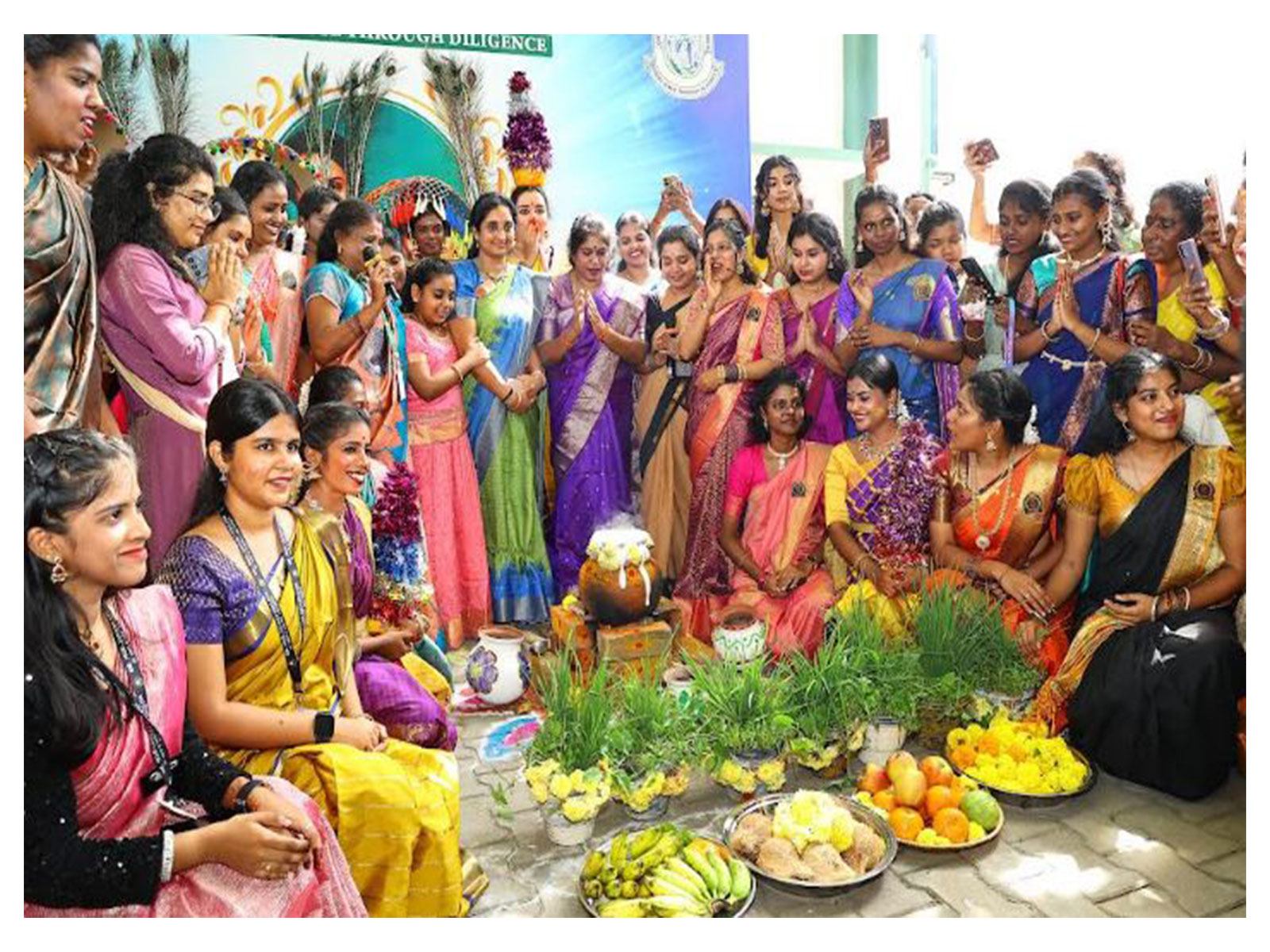 Pongal fete gets all its rustic charm at Dr. MGR-Janaki College for Women