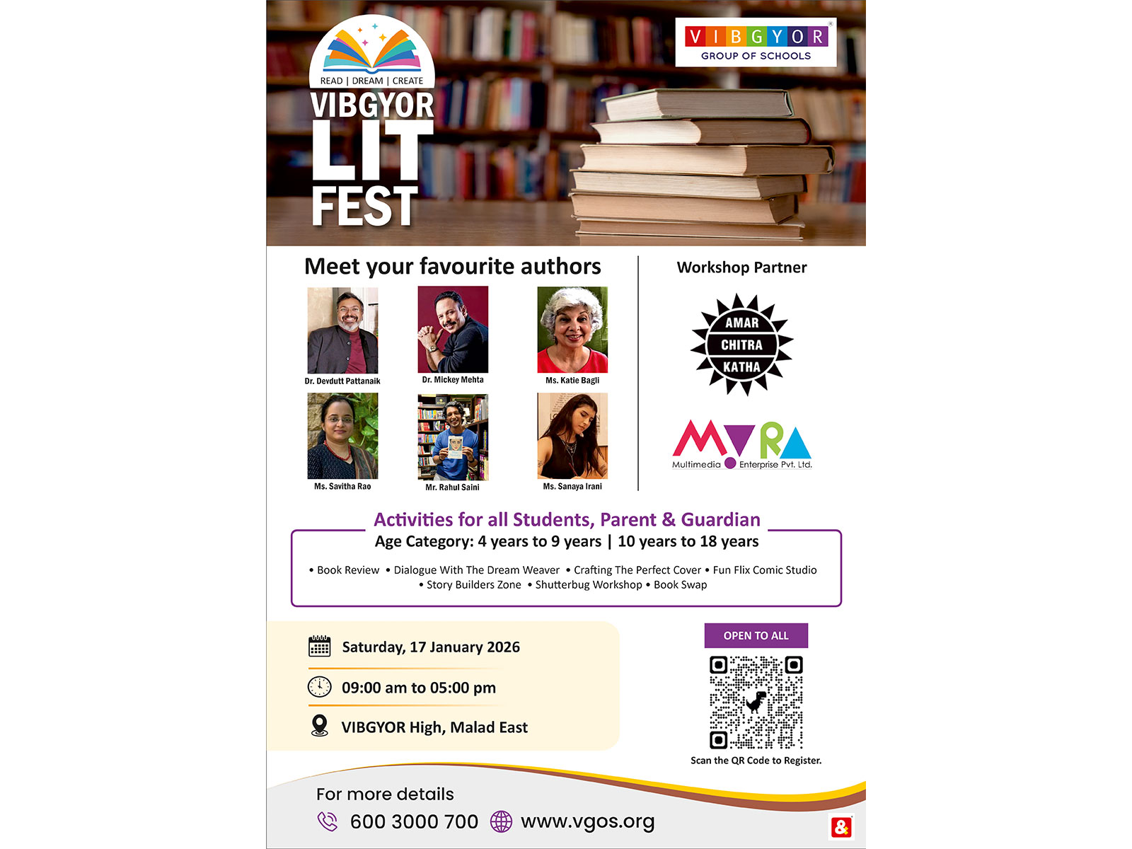 VIBGYOR High Malad East hosts the VIBGYOR Lit Fest