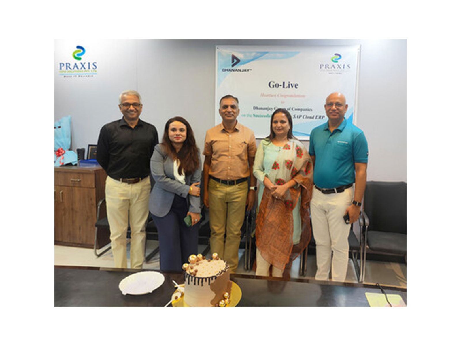 Transforming enterprise operations at speed: Praxis enables Dhananjay Group's SAP Cloud ERP go-live in three months