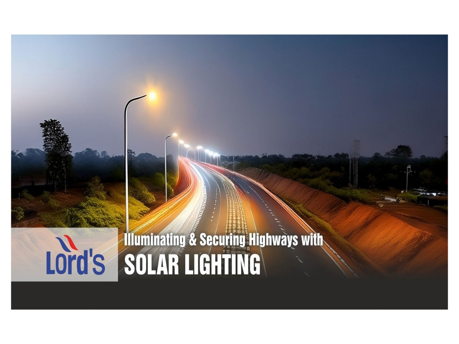 Lord's Mark to Illuminate Accident-Prone Highways with World-First Data-Driven Solar Design