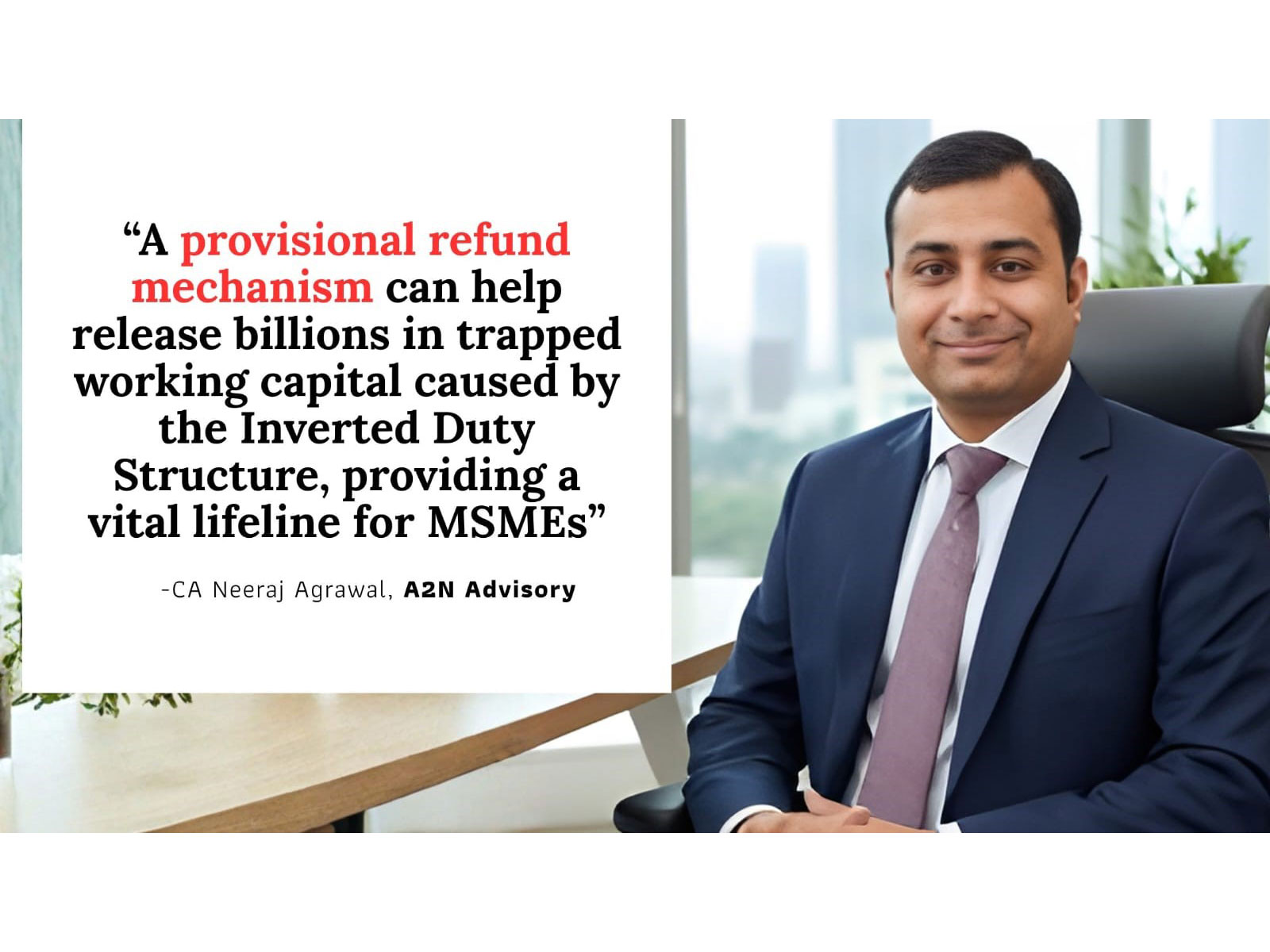 Budget 2026: CA Neeraj Agrawal of A2N Advisory Discusses GST Reforms and India's Rise in Global Accounting Exports