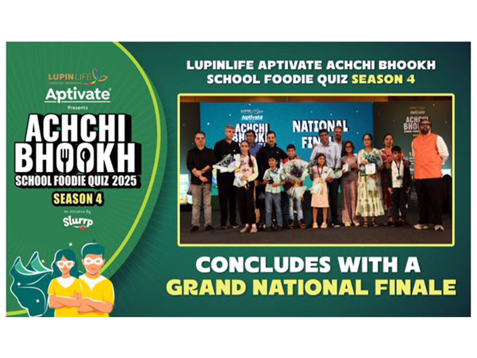 LupinLife Aptivate's Achchi Bhookh Quiz Brings Parents & Kids Together for Healthy Eating