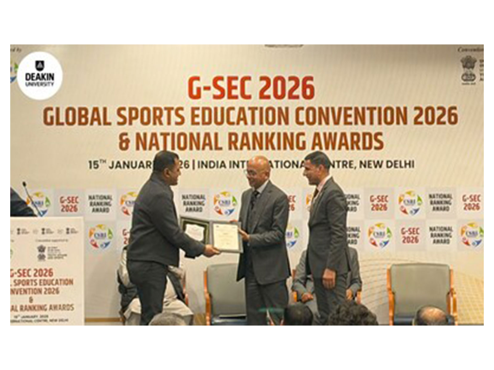 Deakin University recognised as India's Best Foreign University for Sports and Physical Education