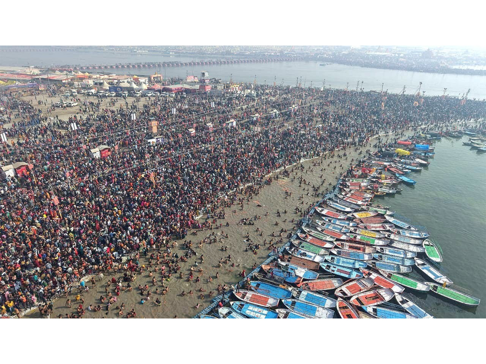 Faith Meets Governance: Magh Mela Videos Flood Social Media, Netizens Applaud Yogi Govt
