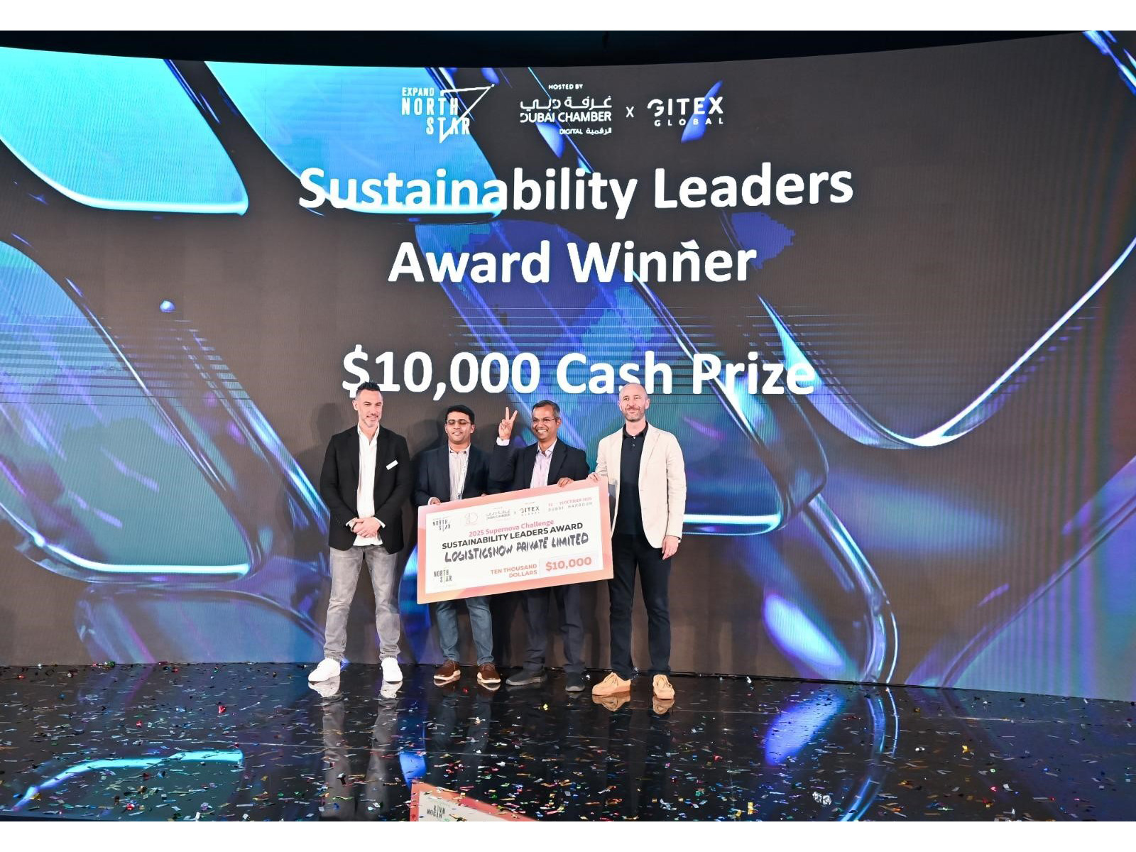 LogisticsNow Wins the Sustainability Leaders Track at Supernova Challenge Dubai 2025