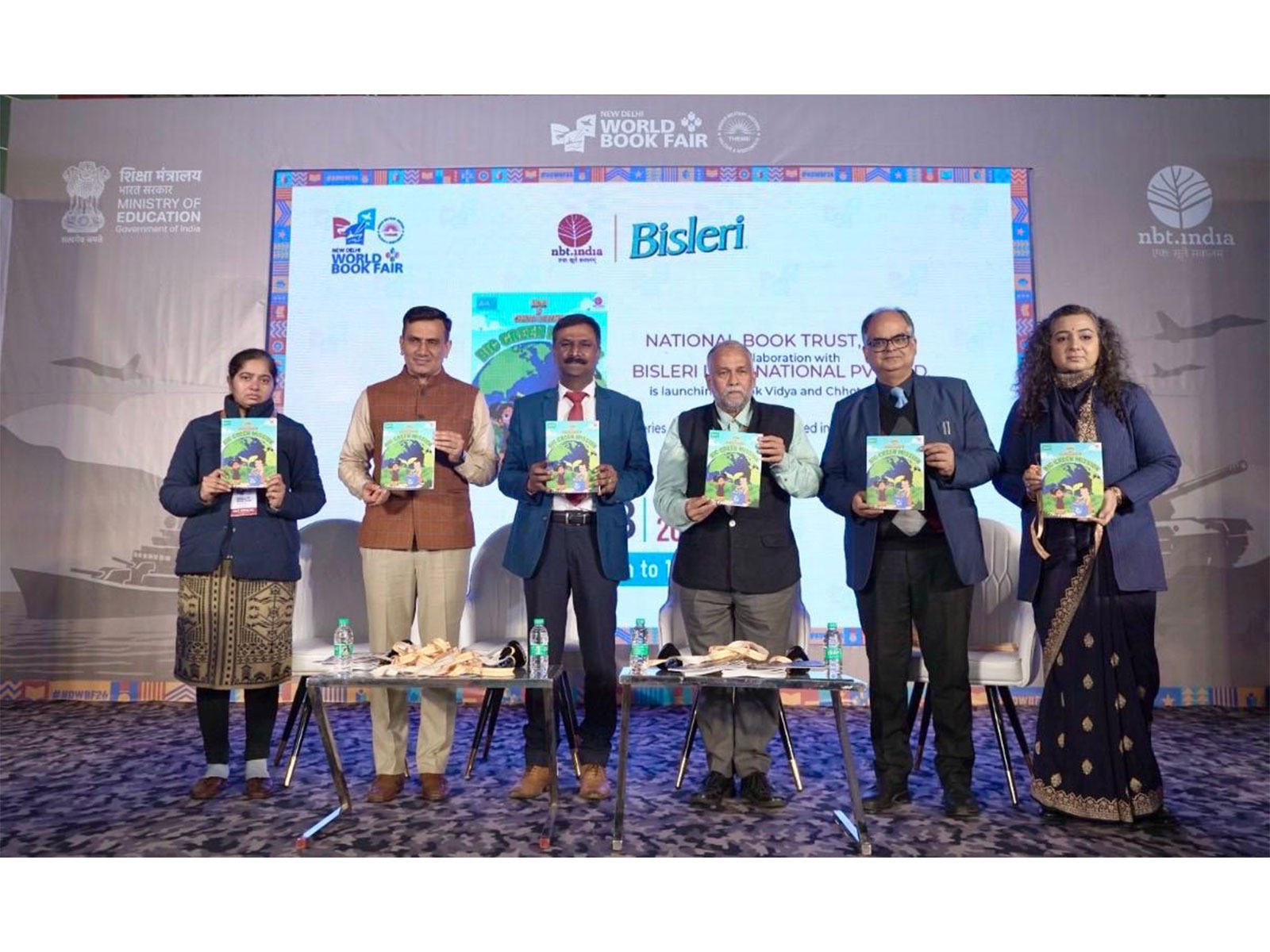 Bisleri & NBT Launched a Comic on Waste Management at the New Delhi World Book Fair 2026