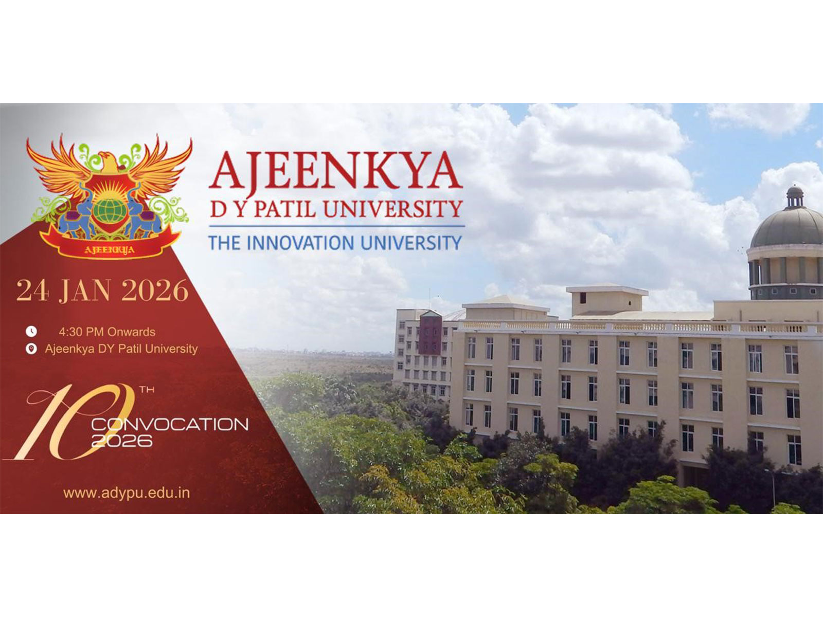 Chak De! Vidya Malvade to Host ADYPU 10th Convocation; 'Hitman' Rohit Sharma to Grace the Ceremony