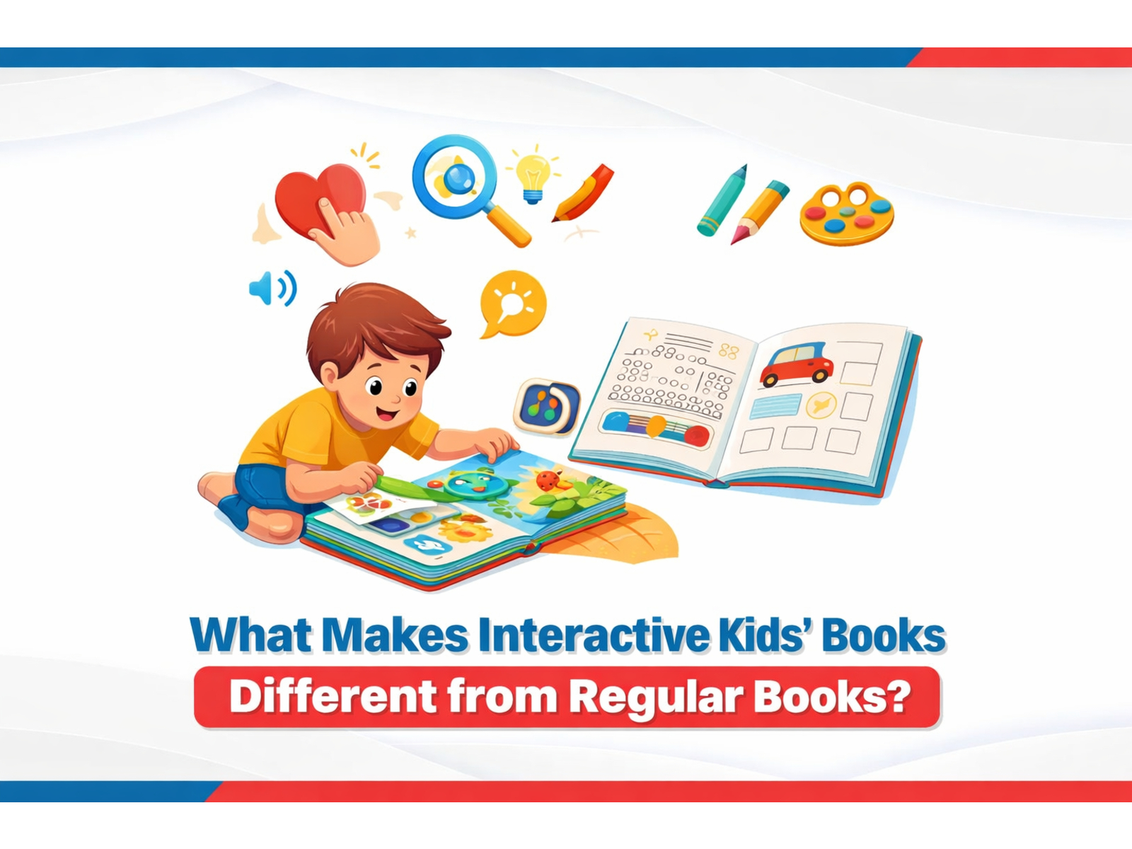 What Makes Interactive Kids' Books Different from Regular Books?