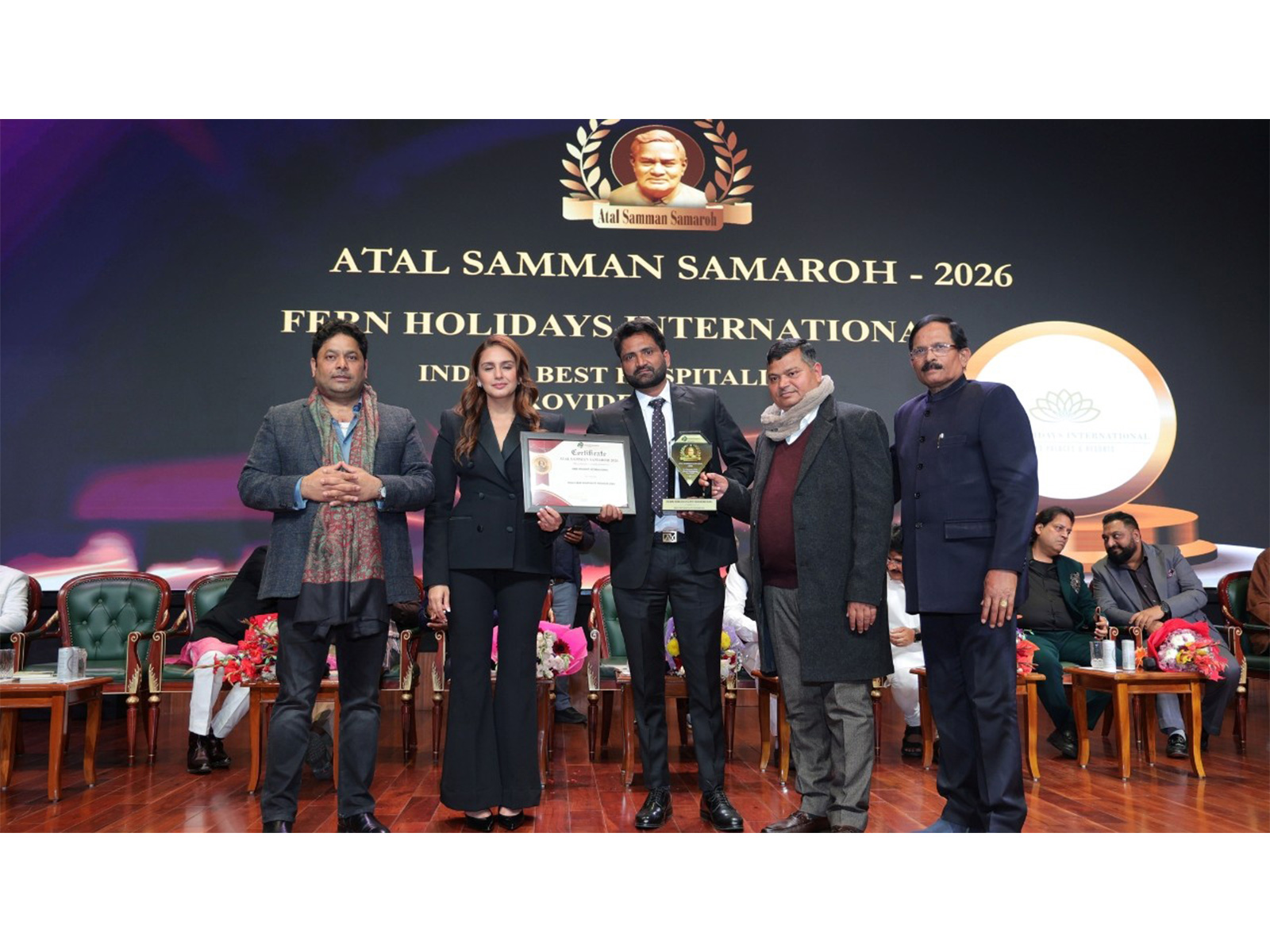 Fern Holidays International Recognised as "India's Best Hospitality Provider 2025" at Atal Samman Samaroh 2026