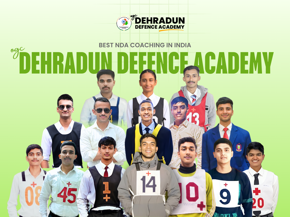 OGC - Dehradun Defence Academy sets a benchmark with consistent selections in Defence Exams