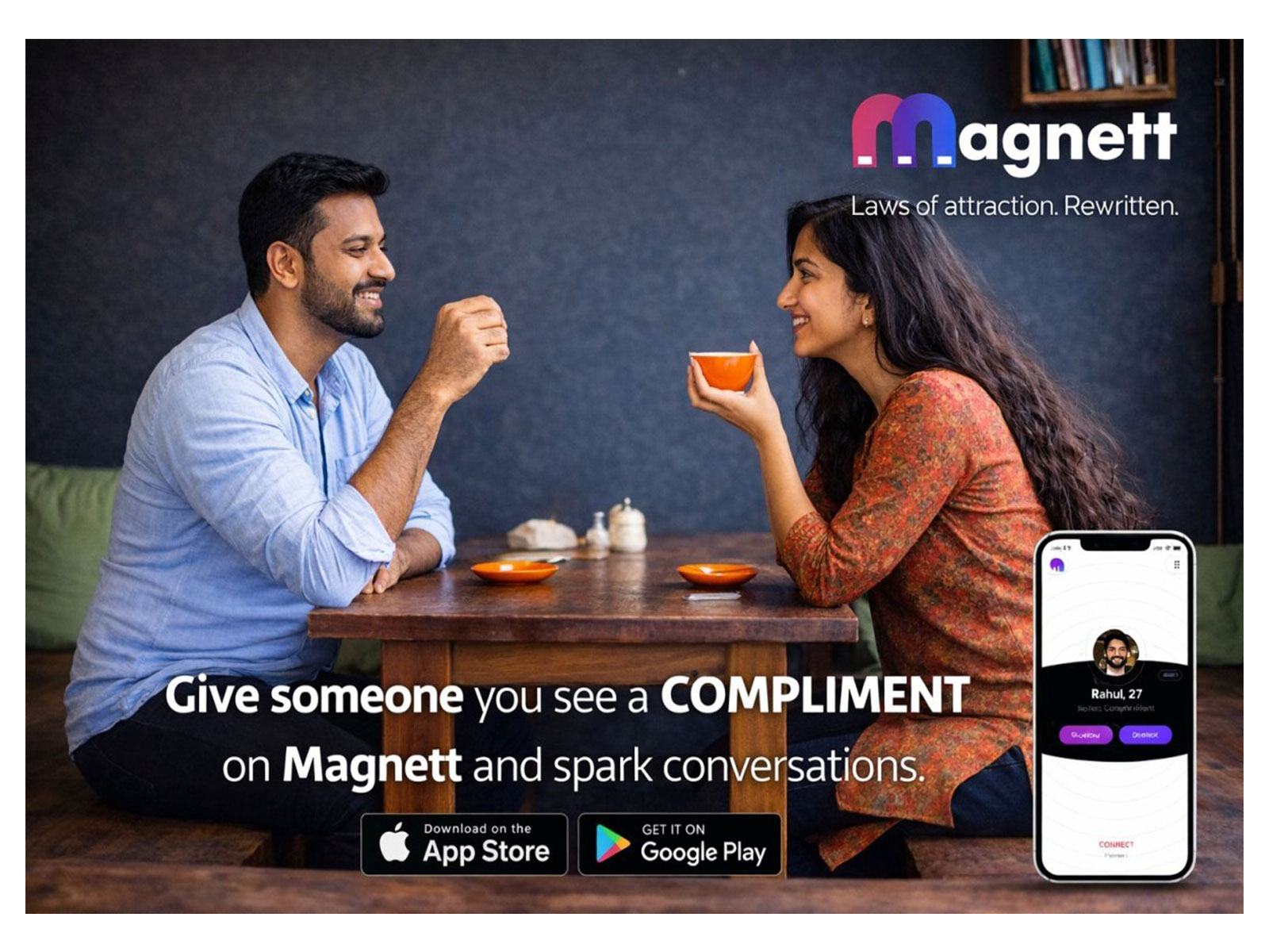 Making waves by changing the way social connections happen - Magnett app