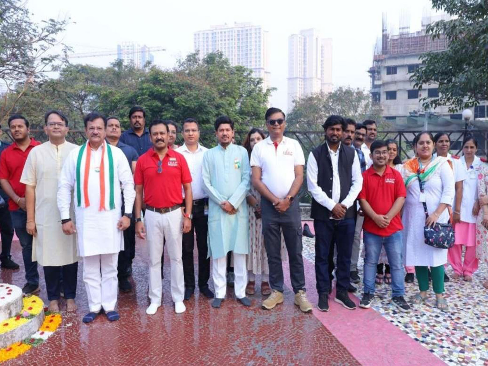 77th Republic Day Celebrated with Clean Air & Youth Empowerment Initiative at Dr. Babasaheb Ambedkar Municipal General Hospital