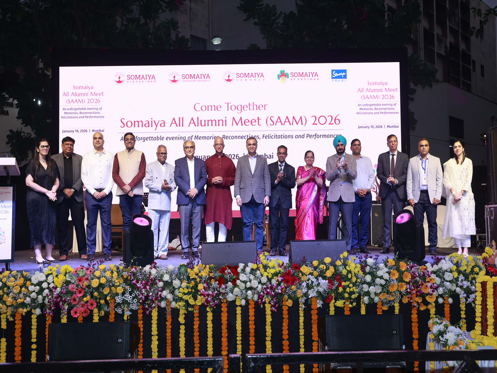 Proud Illustrious Alumni at SAAM 2026 of Somaiya Vidyavihar