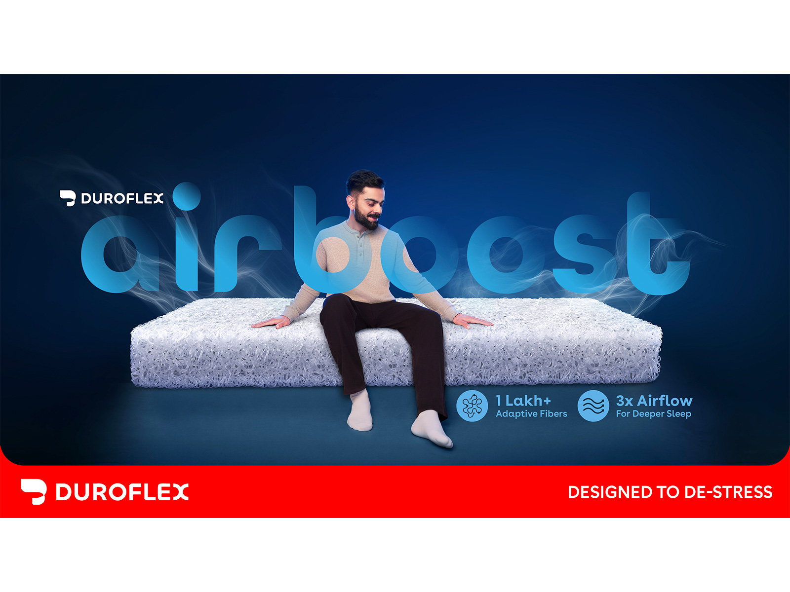 Airboost by Duroflex featuring Virat Kohli