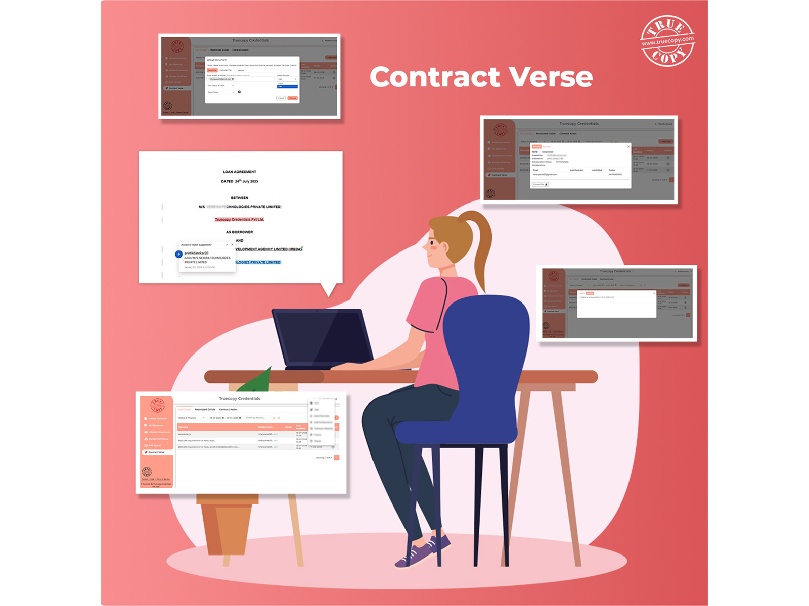 From draft to signature--contracts, simplified with Contract Verse