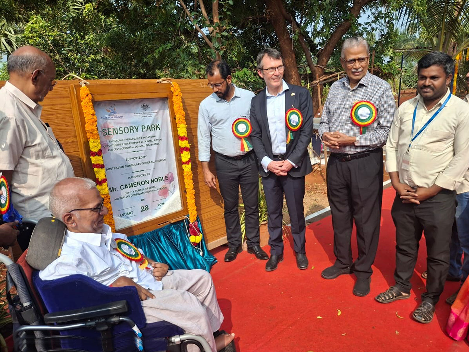 Amar Seva Sangam Launches, One of India's Largest Sensory Parks in Tamil Nadu, with Support from the Australian Government's Direct Aid Program