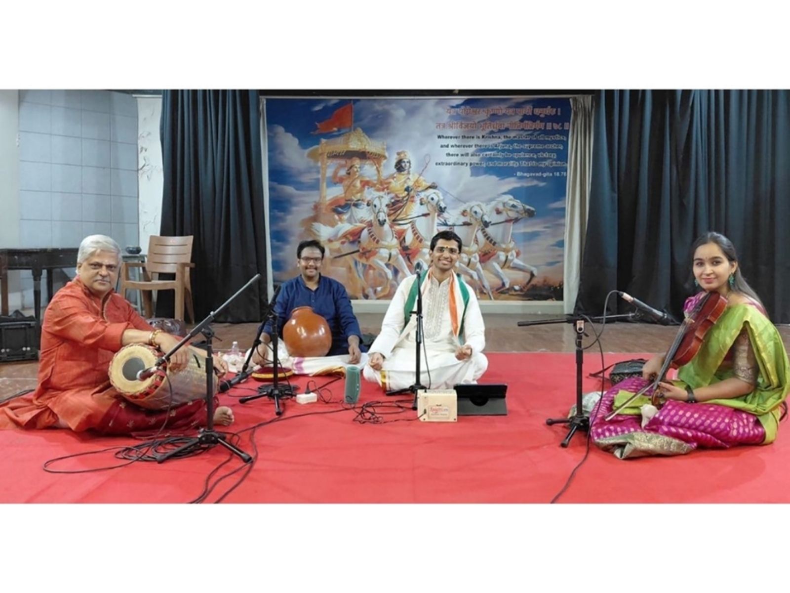 Young Carnatic Vocalist Vignesh Shankarnarayanan Draws Full Houses Across Shows in Mumbai