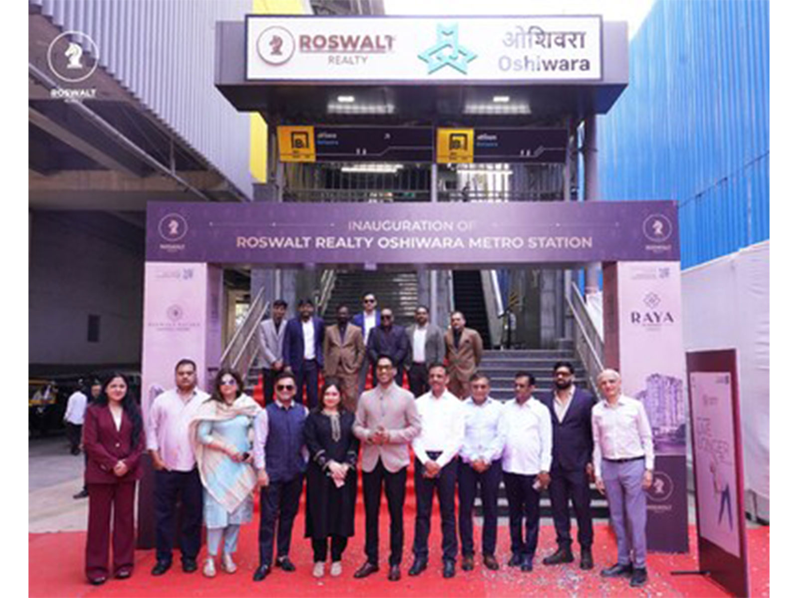Inauguration Event Of The Oshiwara Metro Station