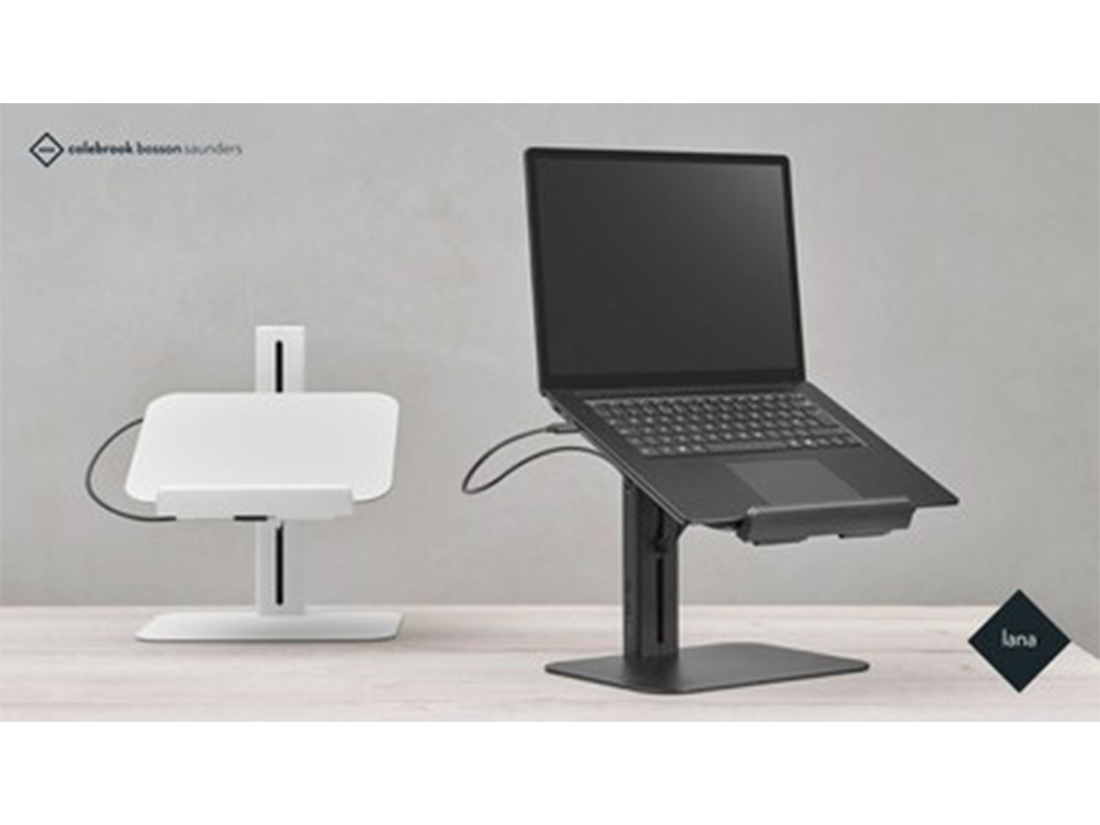 Colebrook Bosson Saunders Officially Launches Lana, A Circular Ergonomic Laptop Stand for the Hybrid Generation