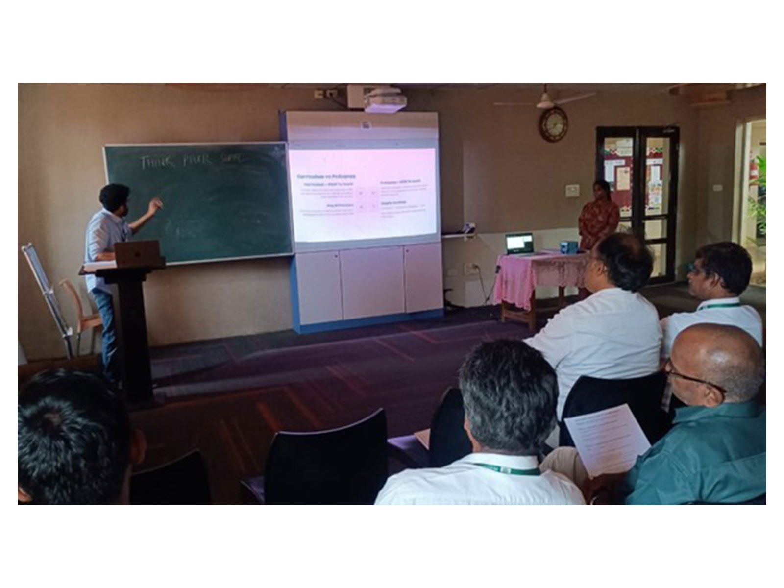 Teachers at DPS Visakhapatnam participate in a reflective professional learning session focused on Assessment for Learning