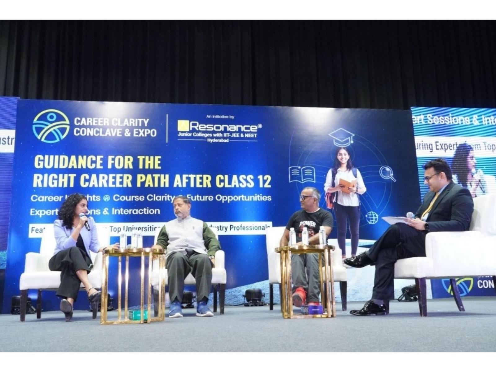 Resonance Institutions organized, 'Career Clarity Conclave' at JNTU Auditorium, Hyderabad