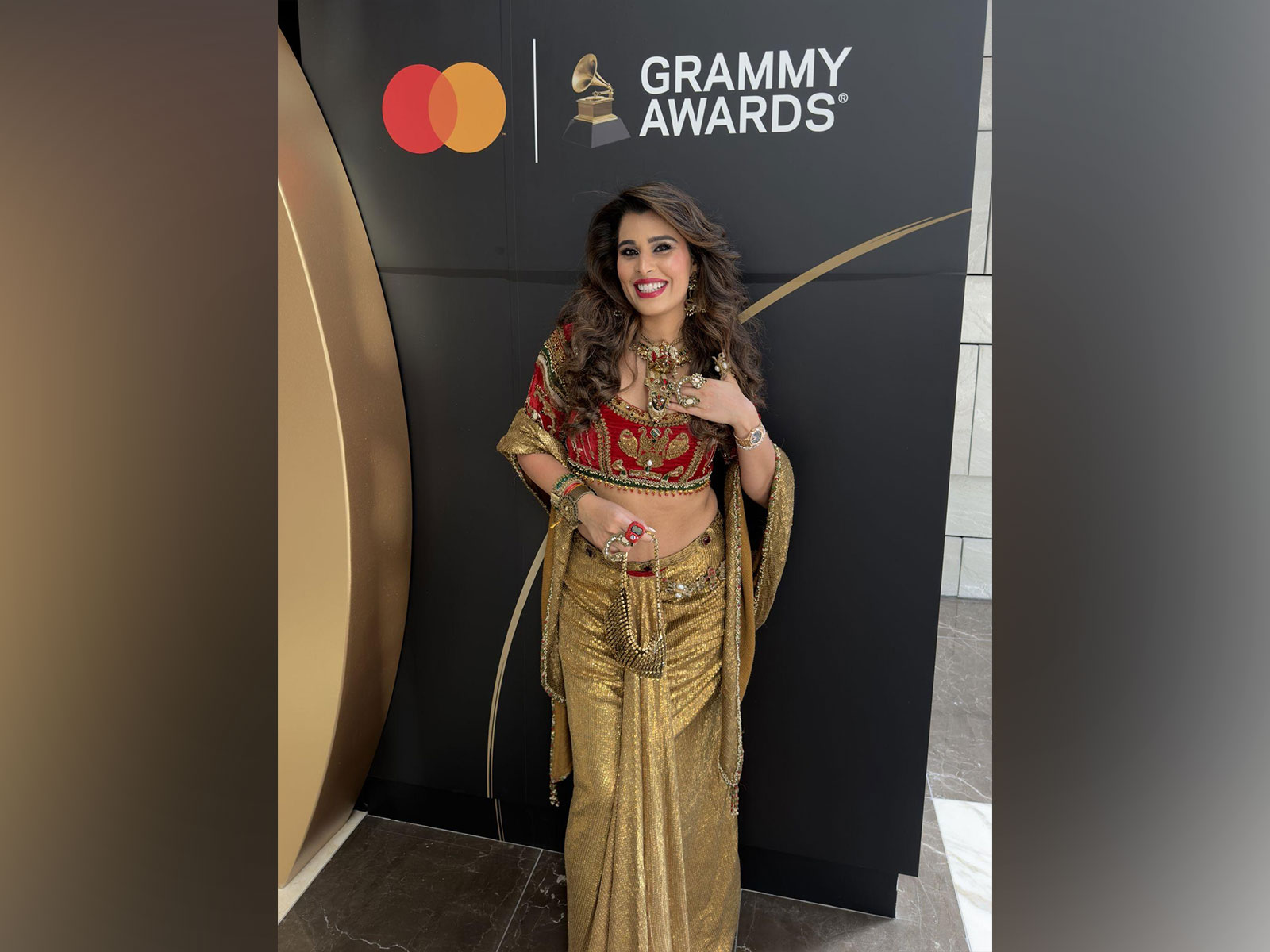 Sri Krishna, Vrindavan & Couture: Inside Aarti Khetarpal's Grammy Look