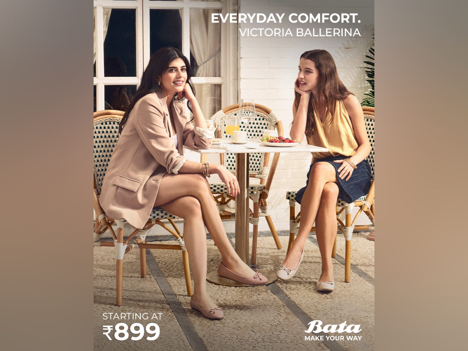 Bata India brings in Sanjana Sanghi for 'Make Your Way' Campaign Launch Spotlighting Victoria Ballerina