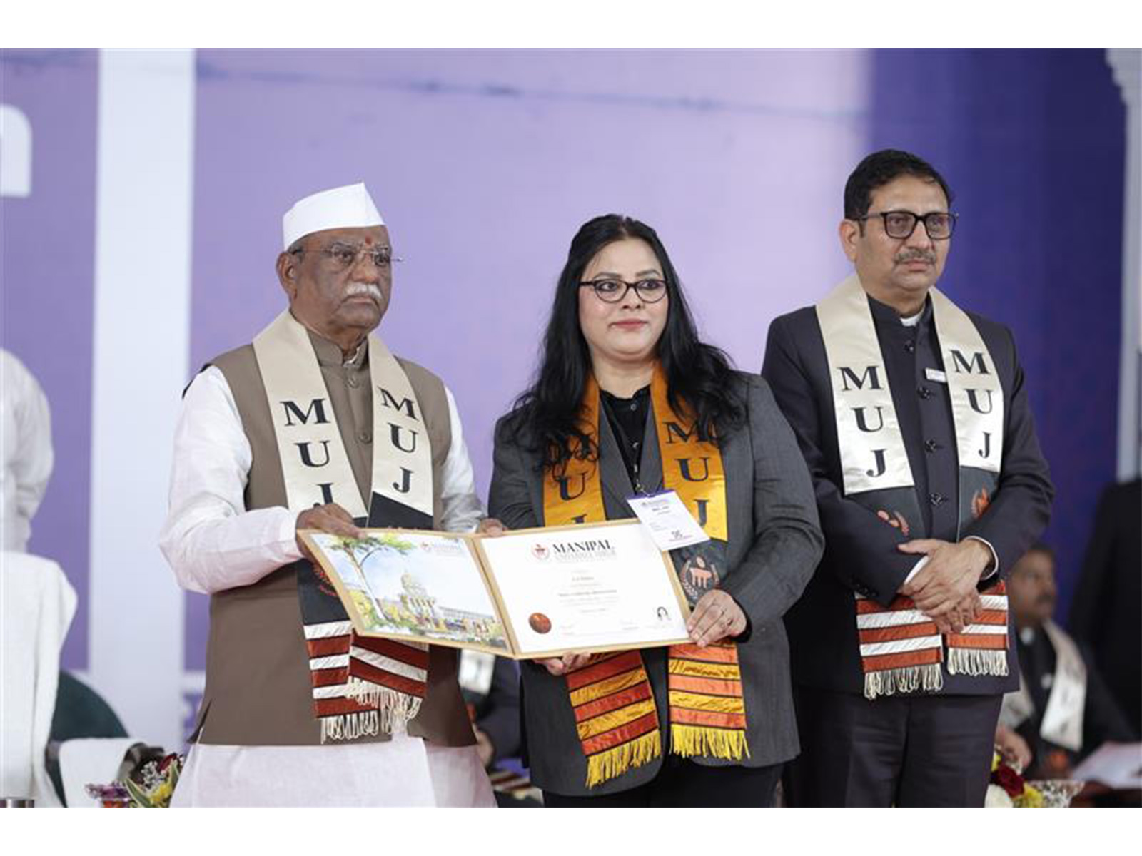 MUJ Online's 5th Convocation: Celebrating Excellence in Digital Learning"  for dissemination