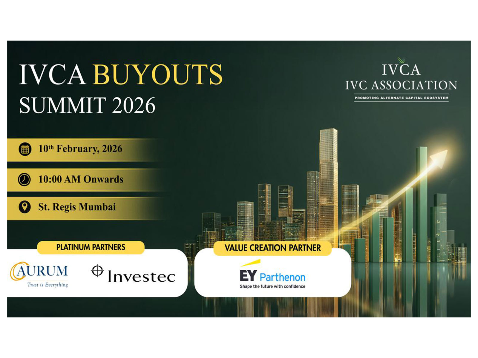 IVCA Buyouts Summit 2026 to Highlight Growth of Control-Led PE Deals in India