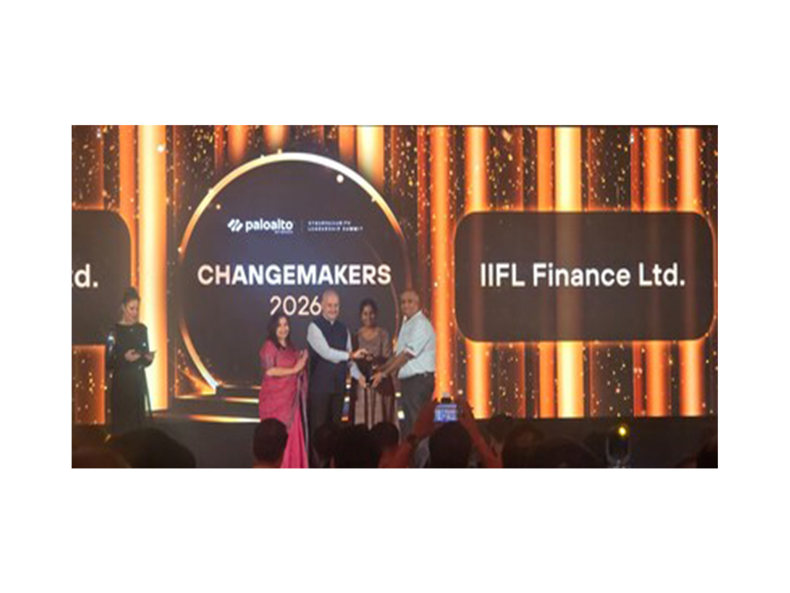 IIFL Finance Receives 'Changemakers 2026' Award at Palo Alto Networks Cybersecurity Leadership Summit