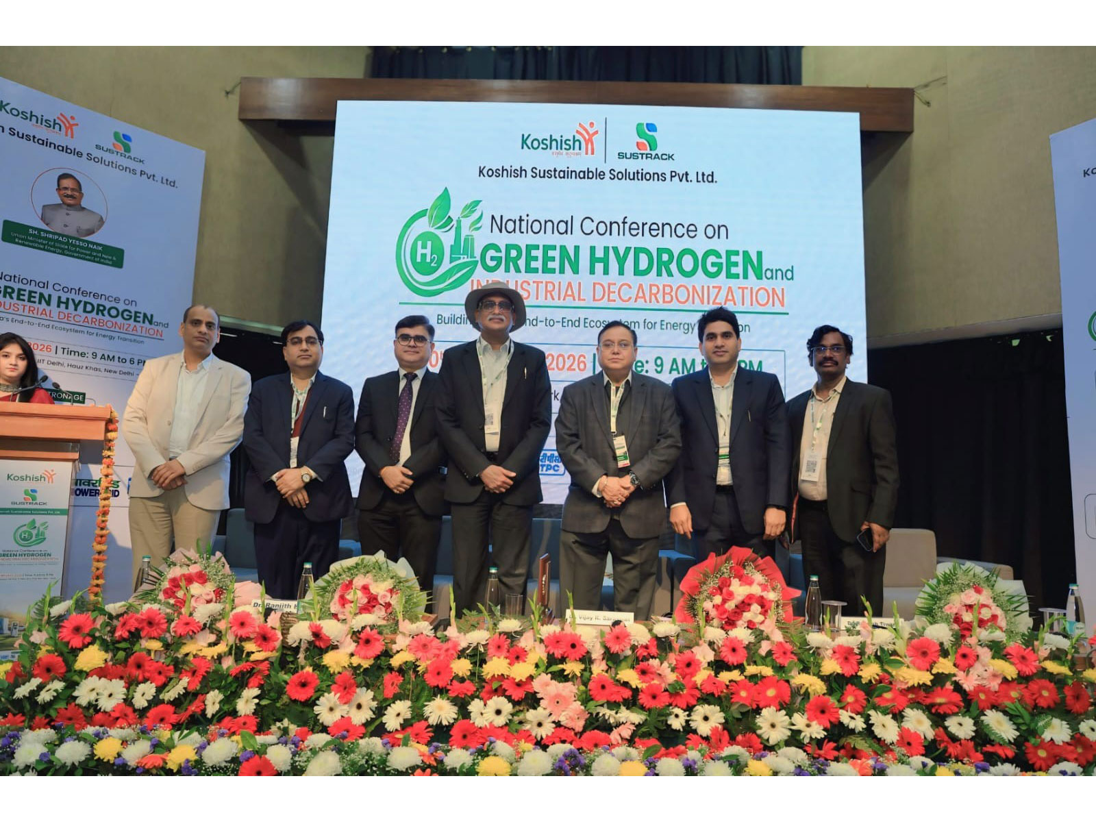 Sustrack Successfully Organised the National Conference on Green Hydrogen and Industrial Decarbonization