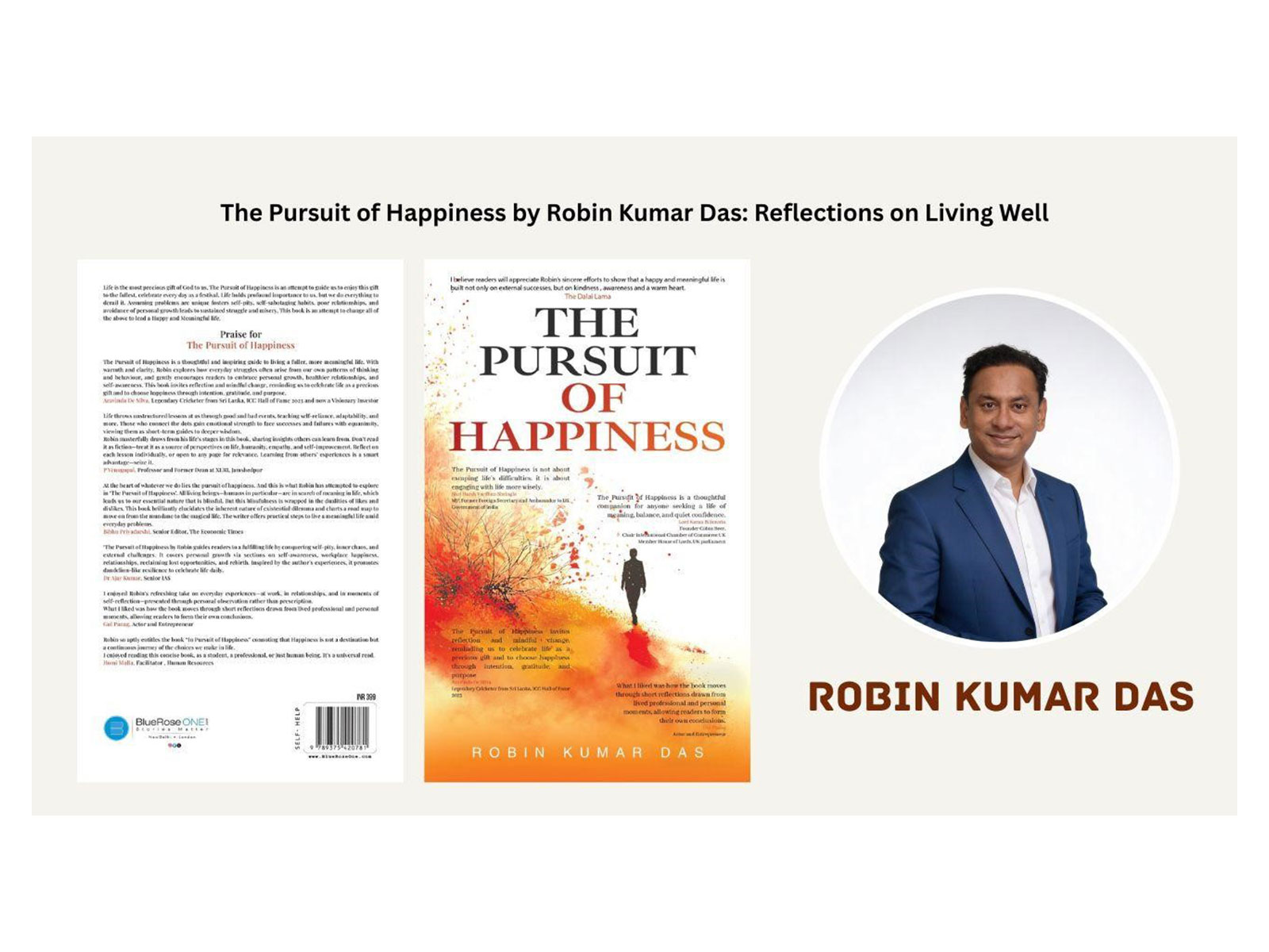 The Pursuit of Happiness by Robin Kumar Das: Reflections on Living Well