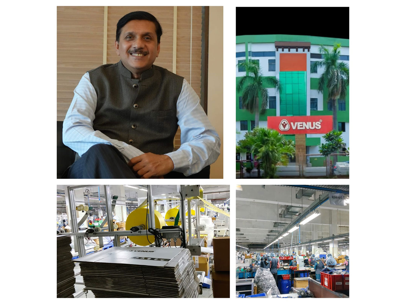 Mahesh Kudav, Chairman & MD, VENUS Safety outlined the company's roadmap for strengthening India's self-reliant safety manufacturing ecosystem