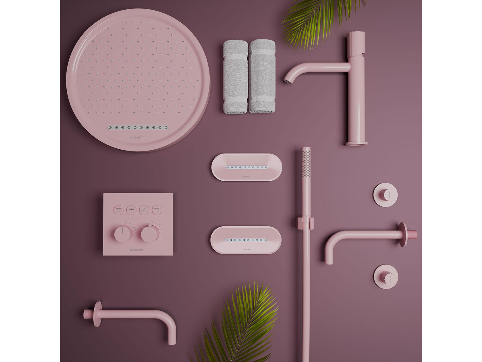 GADOTT Introduces 'PALETTE' - A Valentine-Inspired Bathware Collection Where Design Speaks in Soft Hues