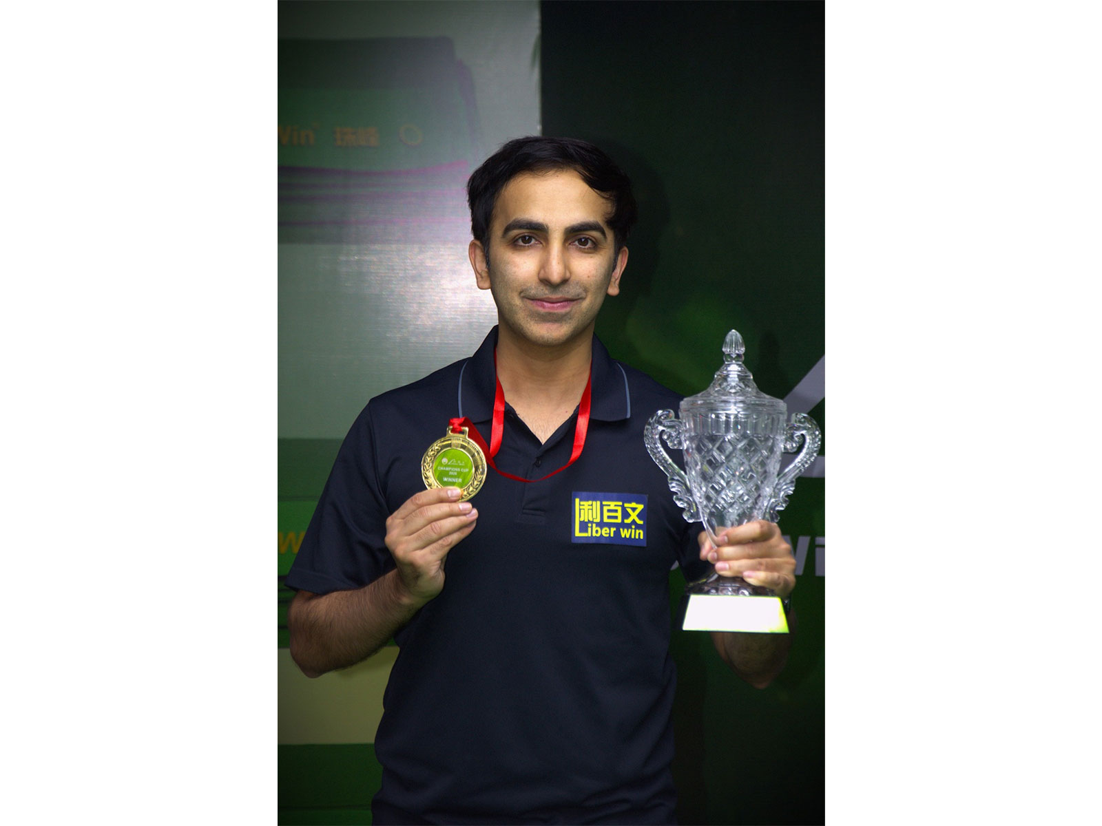 Pankaj Advani crowned Liber Win Champions Cup 2026 winner; signs as Liber Win's indian brand ambassador