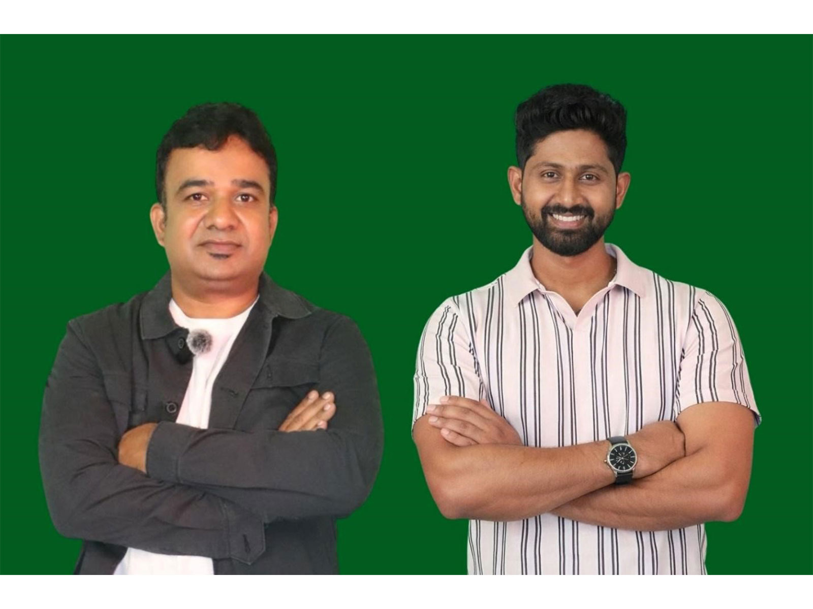 L to R: Mr. Senthil Ramaiyan, (Co-Founder, WedZat) & Mr. Aravindan Kaalai (Co-Founder, WedZat)
