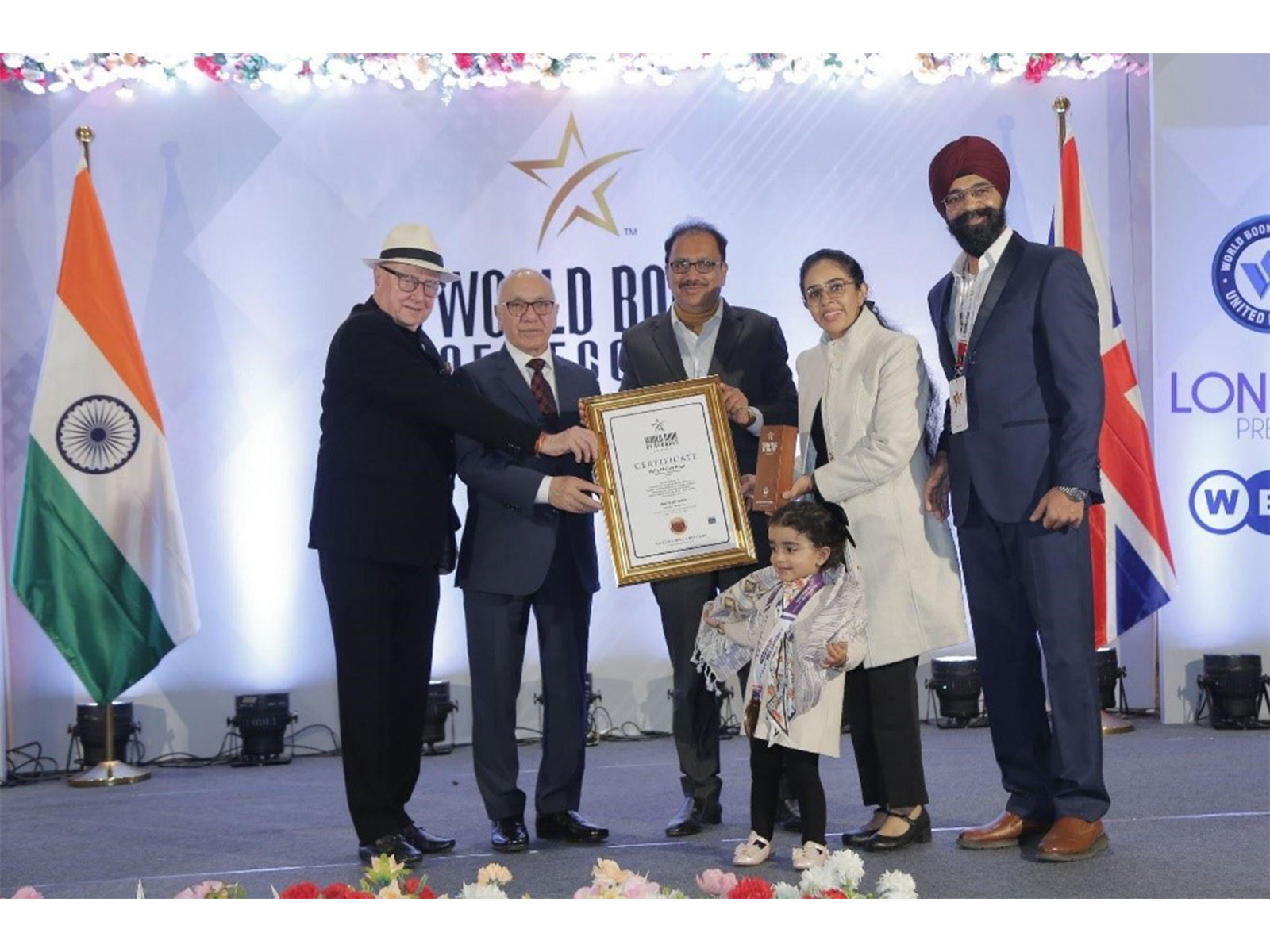 Baby Mehar Kaur Enters World Book of Records, UK as the Youngest to Answer 25 General Knowledge Questions